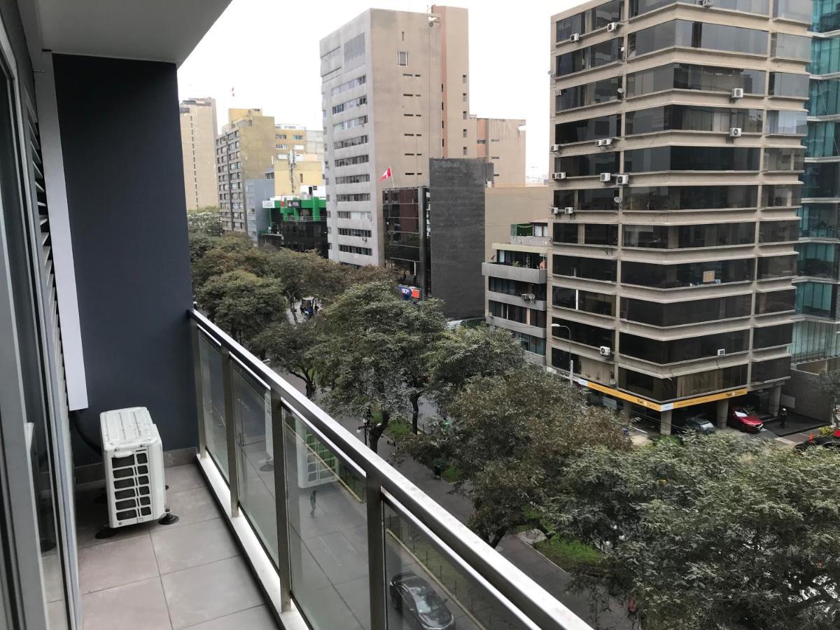 Hermoso Apartamento Con Piscina Miraflores- Canvas Lima Eksteriør billede