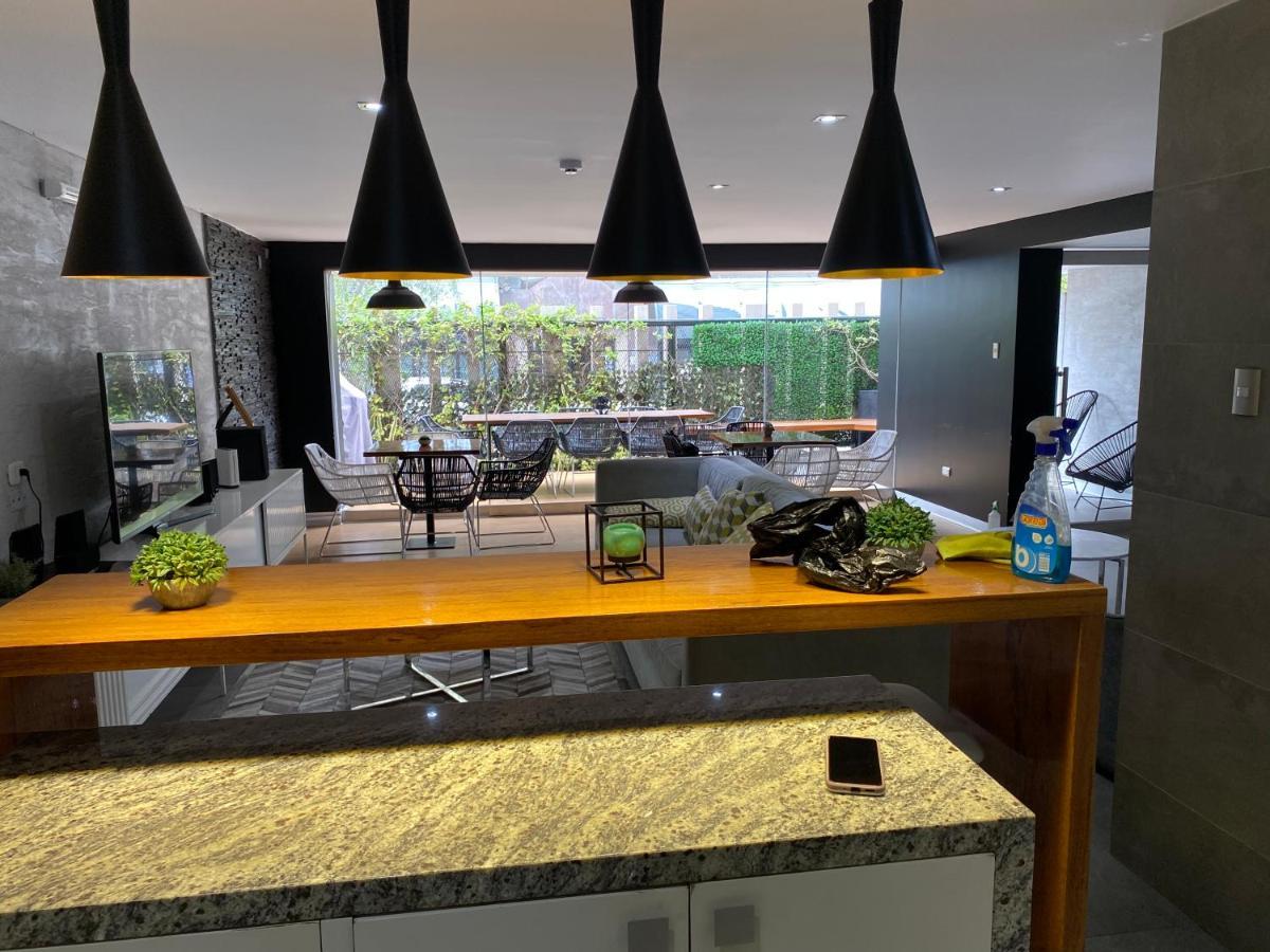 Hermoso Apartamento Con Piscina Miraflores- Canvas Lima Eksteriør billede
