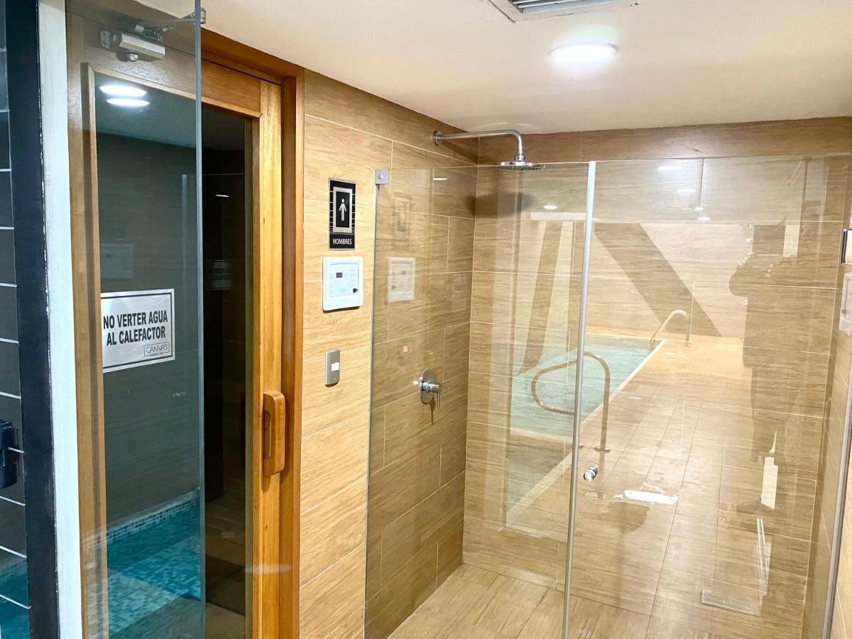 Hermoso Apartamento Con Piscina Miraflores- Canvas Lima Eksteriør billede