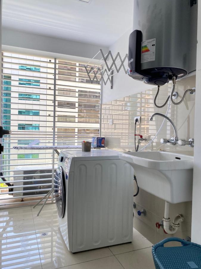Hermoso Apartamento Con Piscina Miraflores- Canvas Lima Eksteriør billede